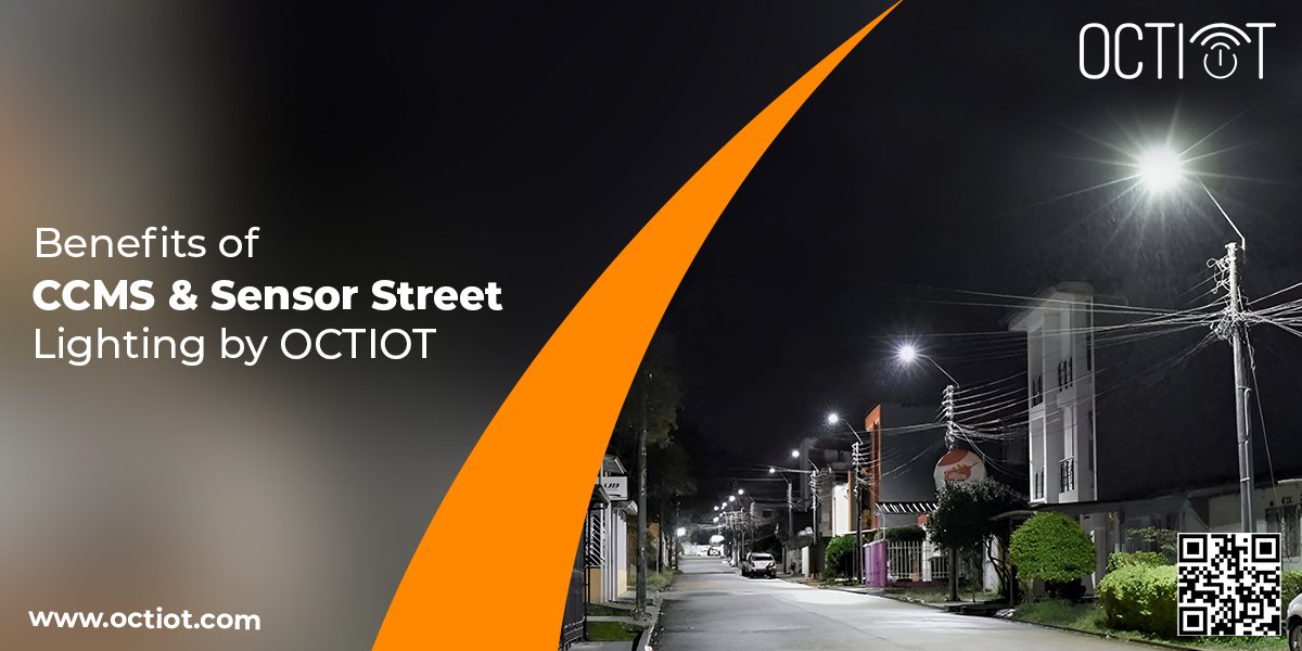 CCMS & sensor street lighting, CCMS lighting solution, smart street lighting solution