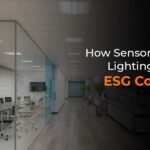 sensor and sensor lighting solution, ESG solutions, smart lighting solution, sensor solution, carbon footprint, carbon emission, energy consumption