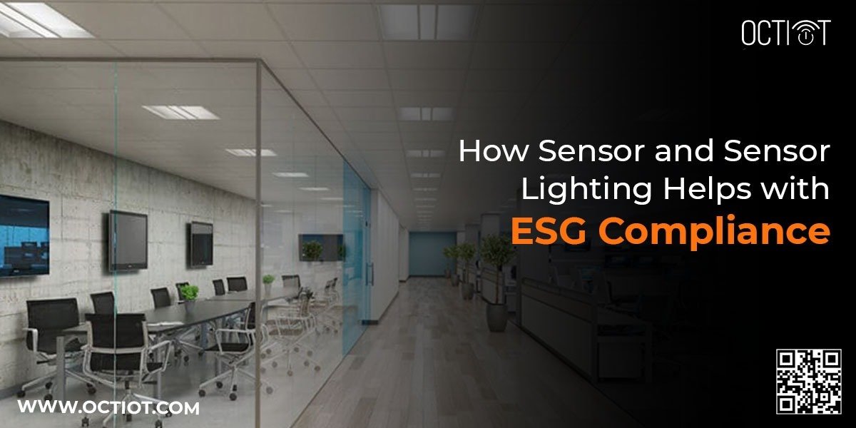 sensor and sensor lighting solution, ESG solutions, smart lighting solution, sensor solution, carbon footprint, carbon emission, energy consumption